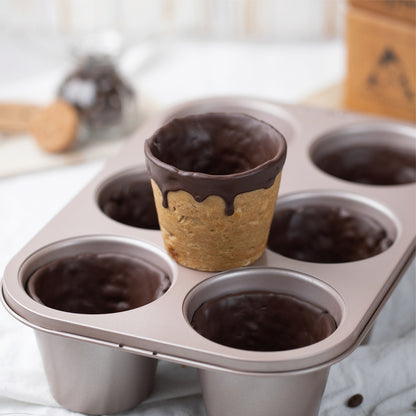 Jumbo Muffin Pan - 6 Cup