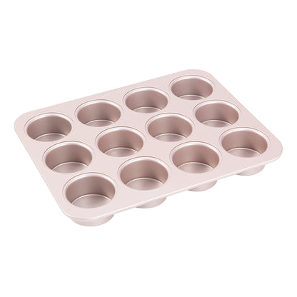 English Muffin Pan with Loose Bottom - 12 Cup