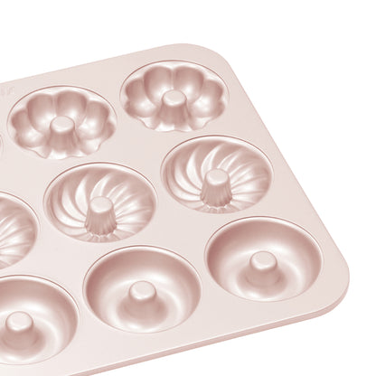 Donut Pan Mixed Shapes - 12 Cup
