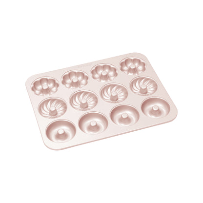 Donut Pan Mixed Shapes - 12 Cup