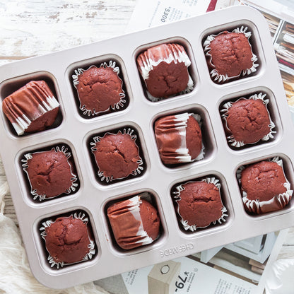 Square Mould Pan - 12 Cup