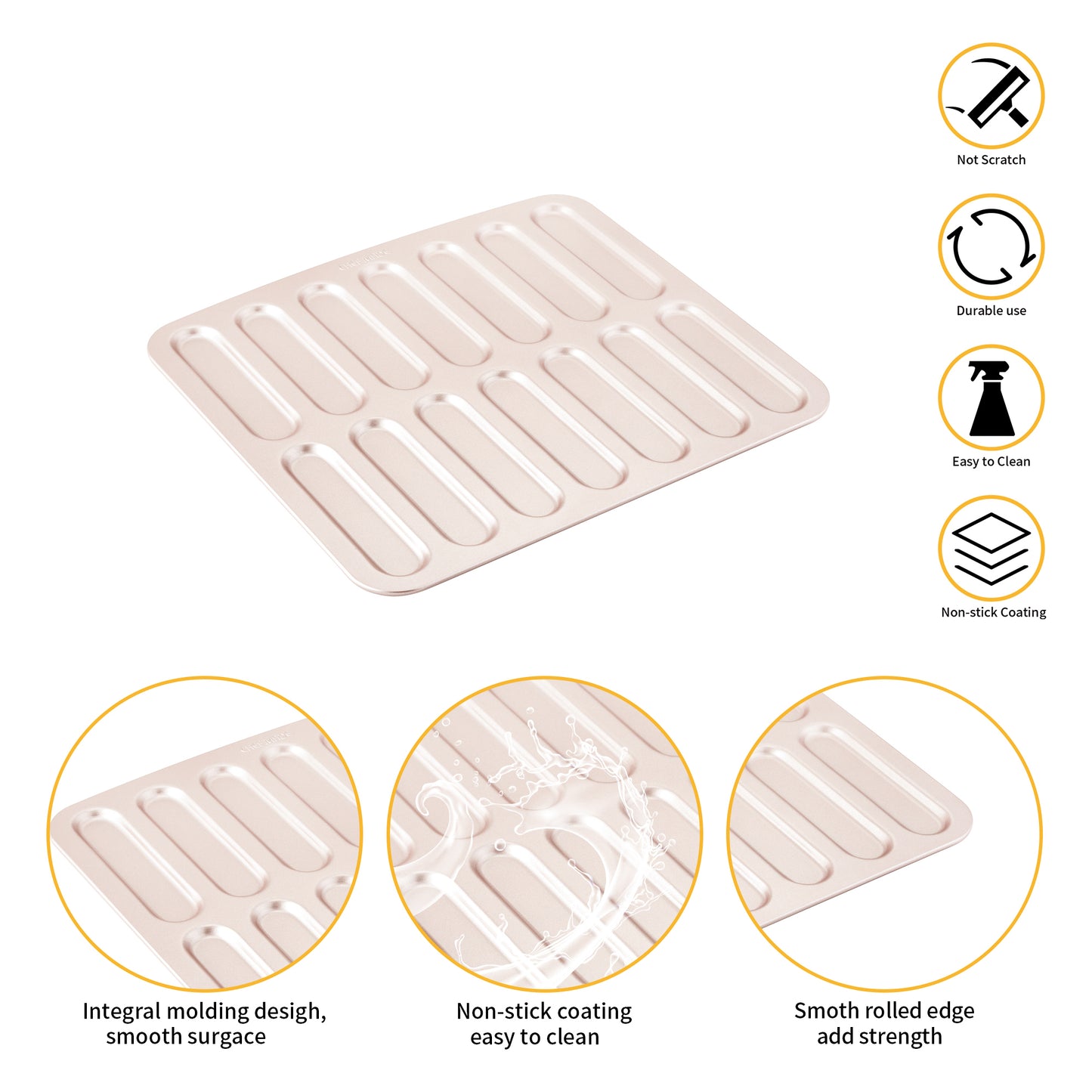 Eclair Mould - 14pc