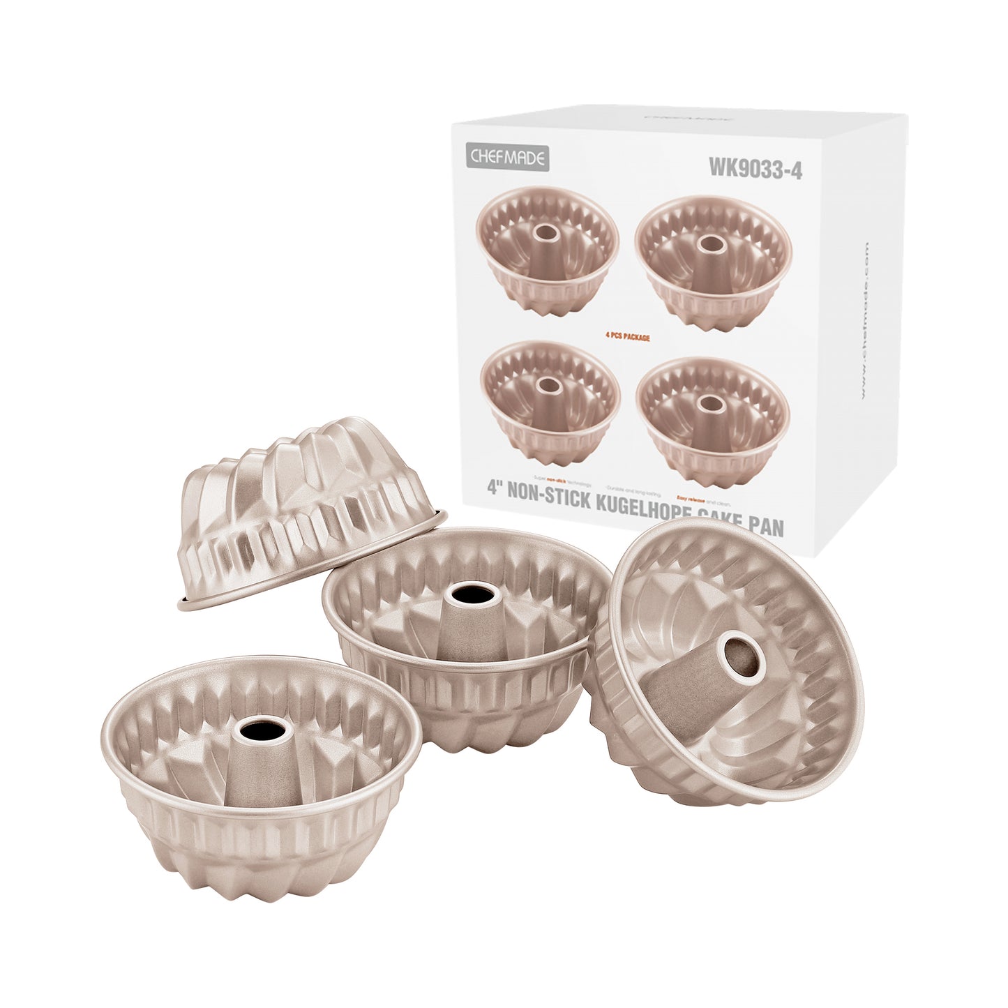 Mini Kugelholpf Cake Pan 11cm - Set 4