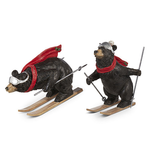 Dashing Through The Snow Skiing Bear