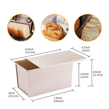 Loaf Pan with Cover 450g - 21cm