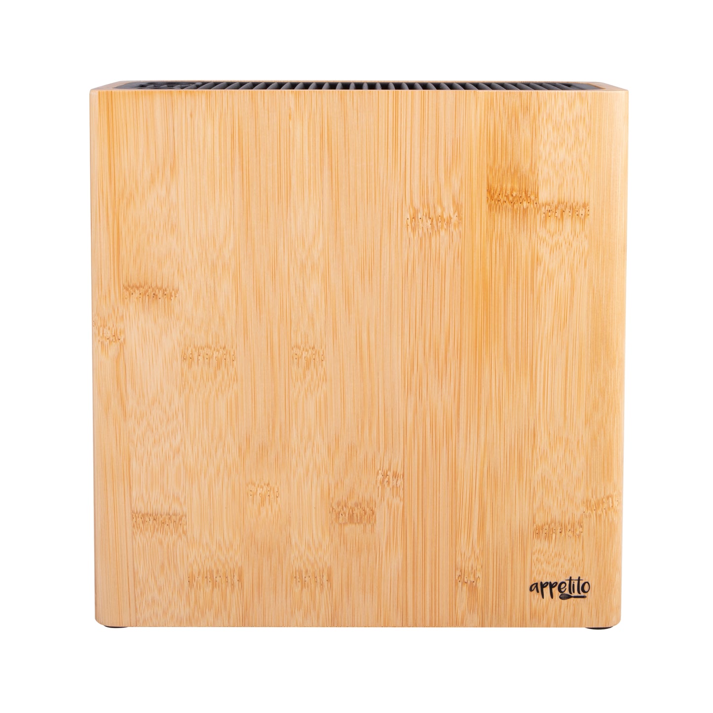 Rectangle Universal Knife Block | Bamboo (empty)