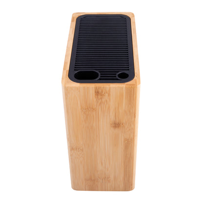 Rectangle Universal Knife Block | Bamboo (empty)