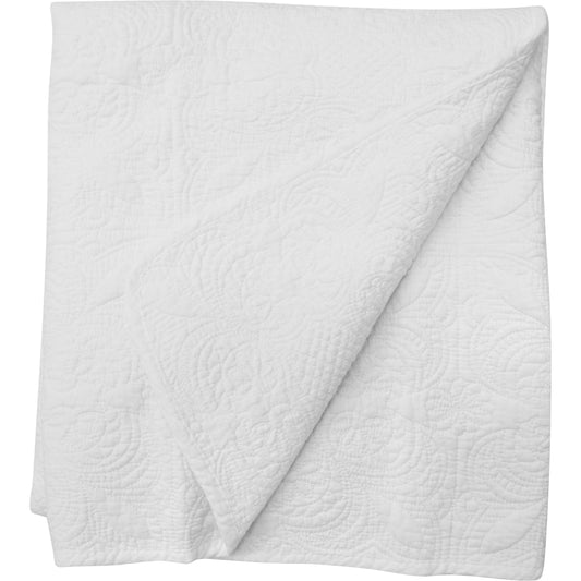 Bedspread Vintage White