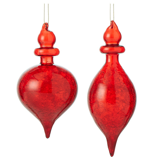 Hanging Glass Finial Ornament