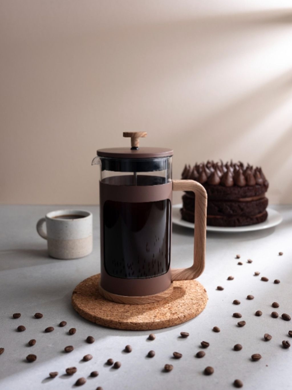 Euroline Coffee Plunger | Latte