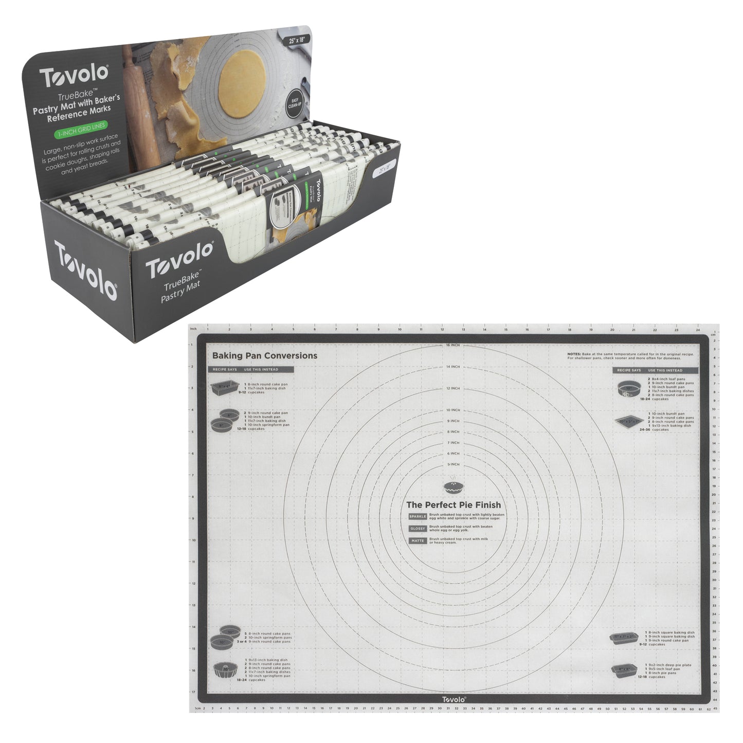 Tovolo "Truebake" Silicone Pastry Mat