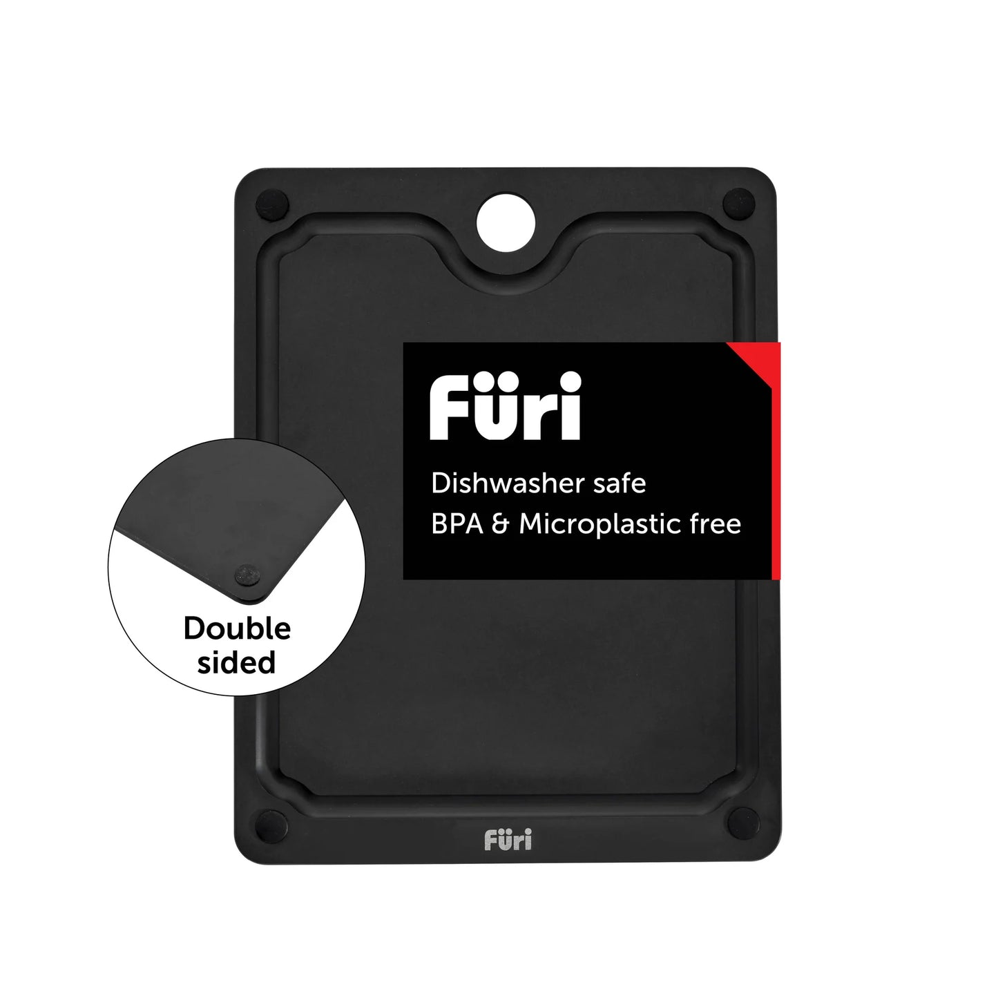 Furi Duraboard 30x23.5cm Black