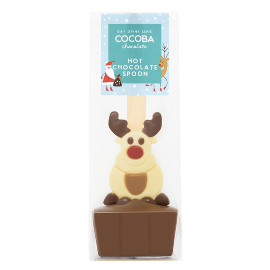 Hot Chocolate Reindeer Milk Spoon 50g - Cococba