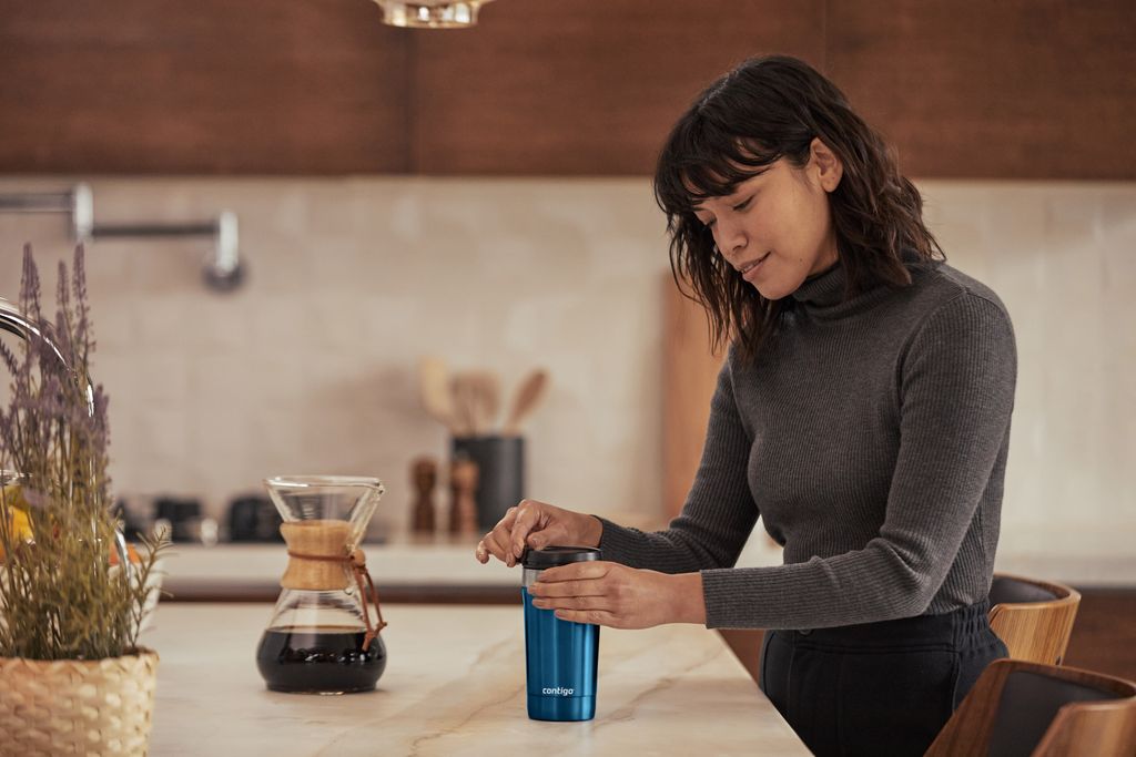 Uptown Dual Sip Tumbler 473ml | Blueberry