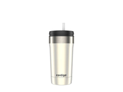 Uptown Dual Sip Tumbler 473ml | White