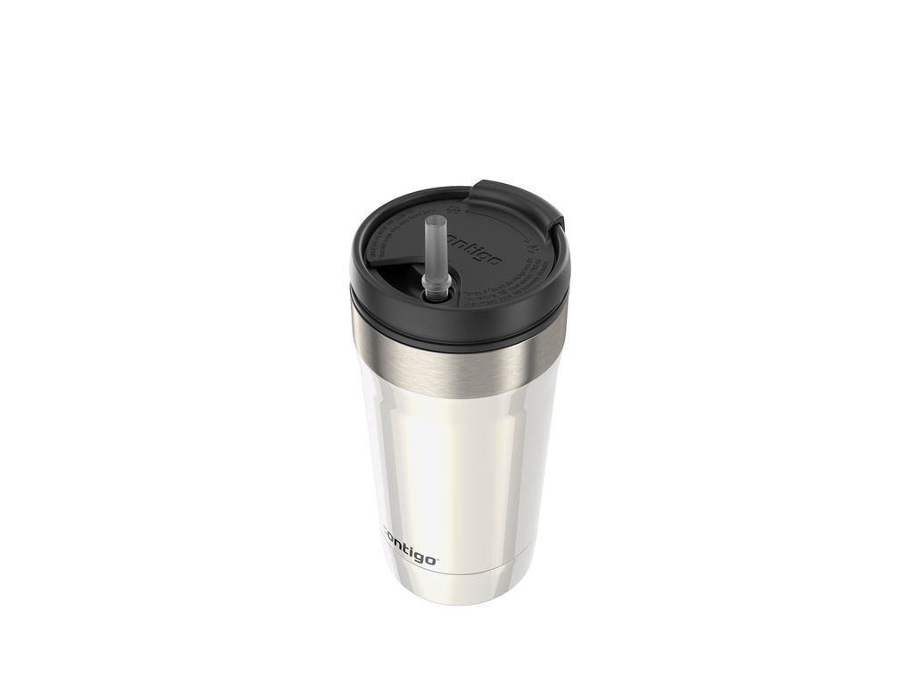 Uptown Dual Sip Tumbler 473ml | White