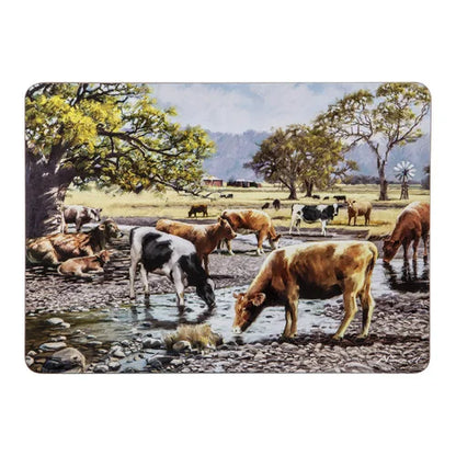 Grazing Paddocks Placemats 6pk