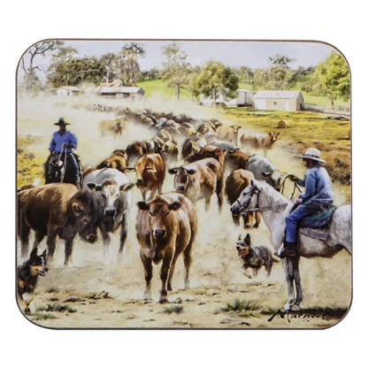 Grazing Paddocks Coasters 6pk