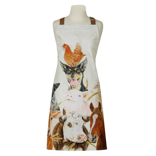 Farmyard Faces 2 Apron
