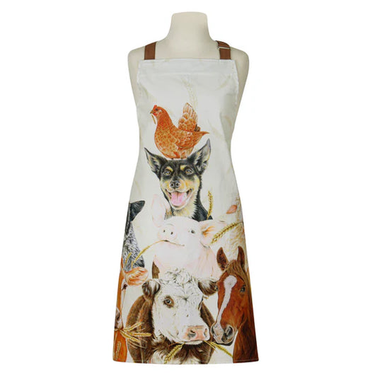 Farmyard Faces 2 Apron