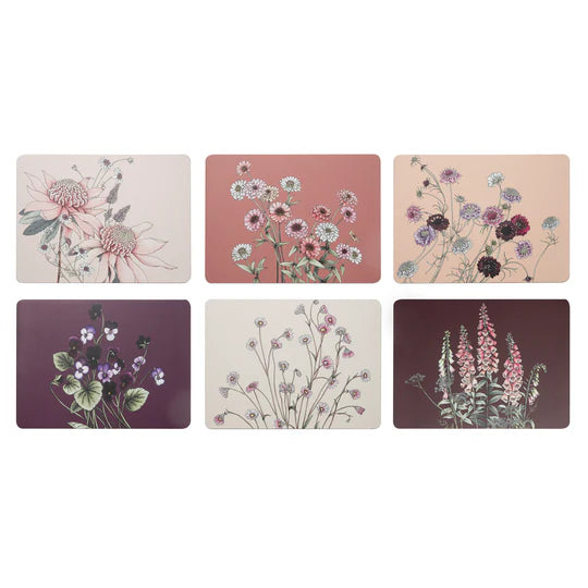 Secret Garden Pink Placemats pk6