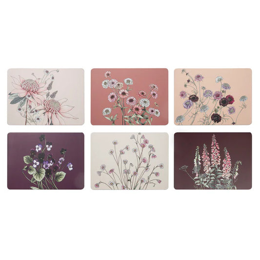 Secret Garden Pink Placemats pk6