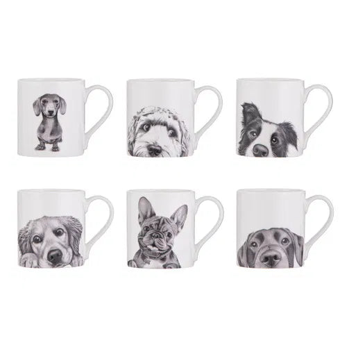 Peeking Pups Mug