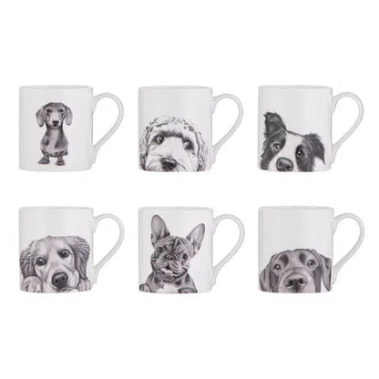 Peeking Pups Mug
