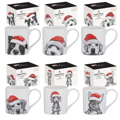 Santa Paws Pups Mug