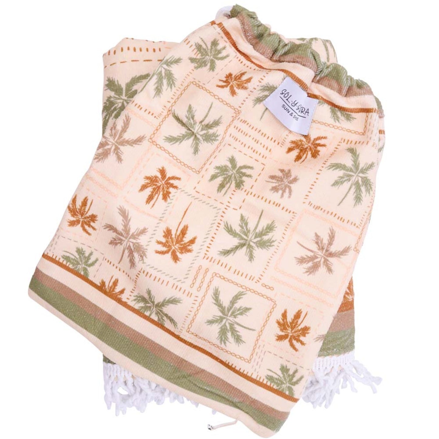 Poncho Beach Towel Adult | Vintage