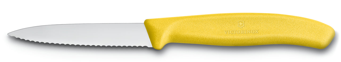 Victorinox Paring Knife Wavy Edge | Yellow
