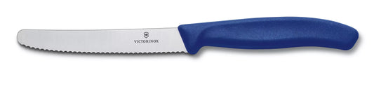 Victorinox Steak & Tomato Knife Wavy Edge | Blue