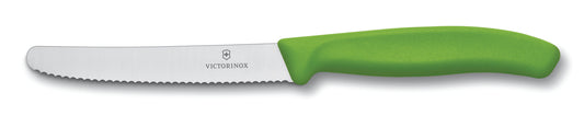 Victorinox Steak & Tomato Knife Wavy Edge | Green