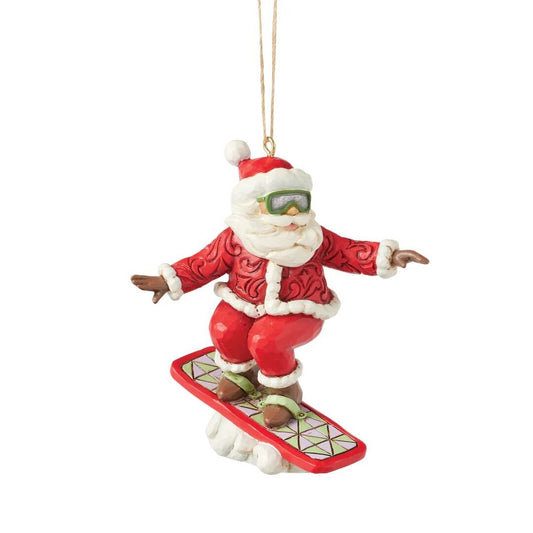 Santa Snowboarding HO
