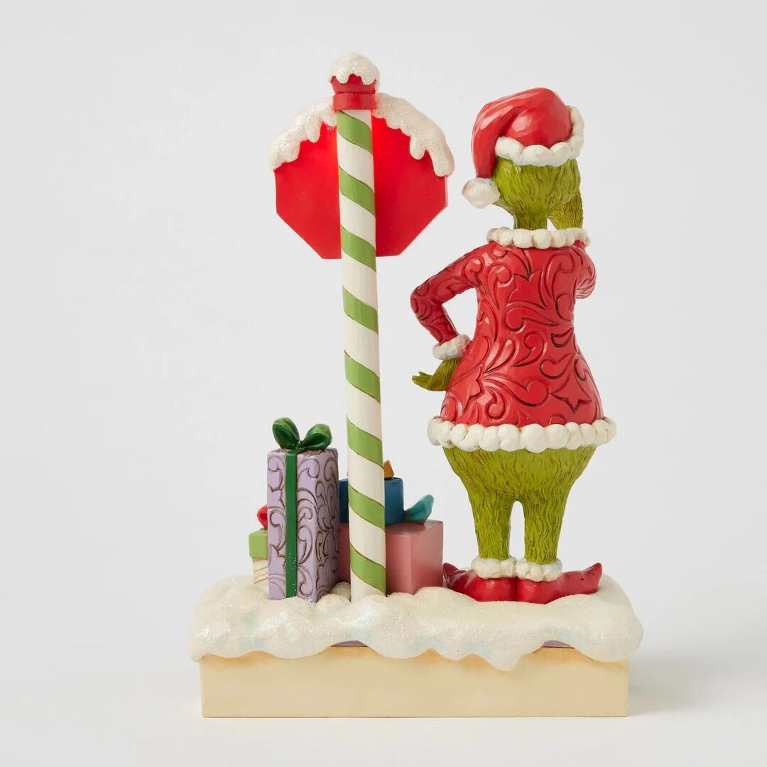 Grinch By Stop Sign