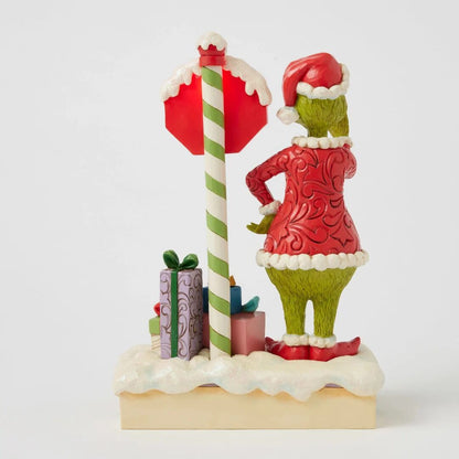 Grinch By Stop Sign