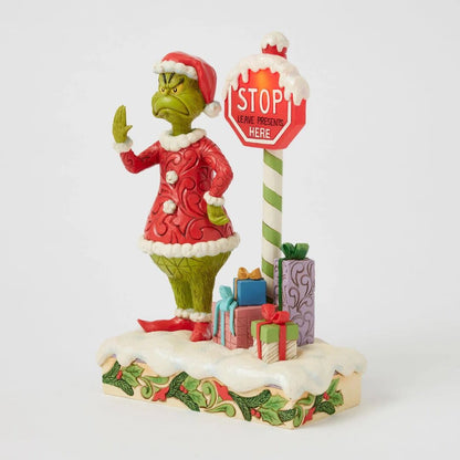 Grinch By Stop Sign