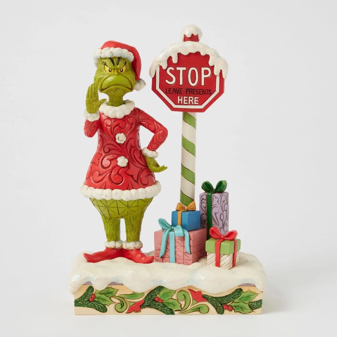 Grinch By Stop Sign