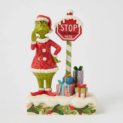 Grinch By Stop Sign
