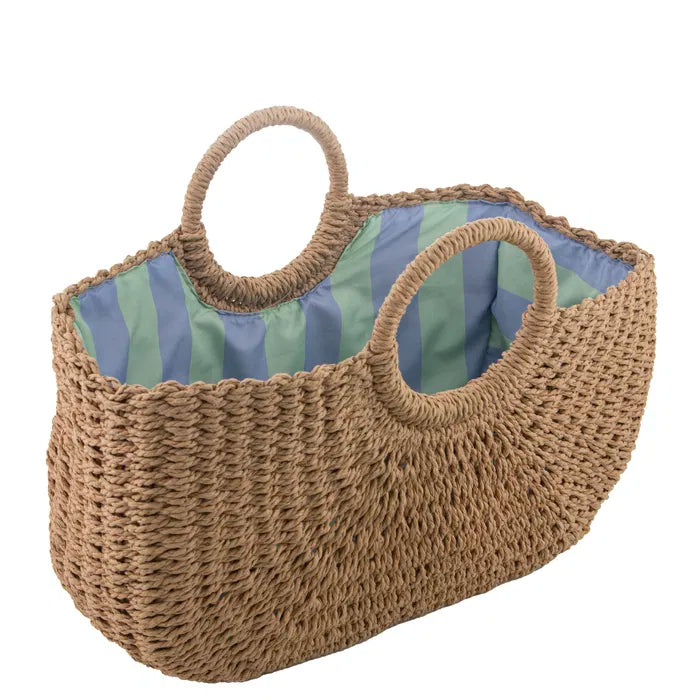 Market Basket | Capri Stripe