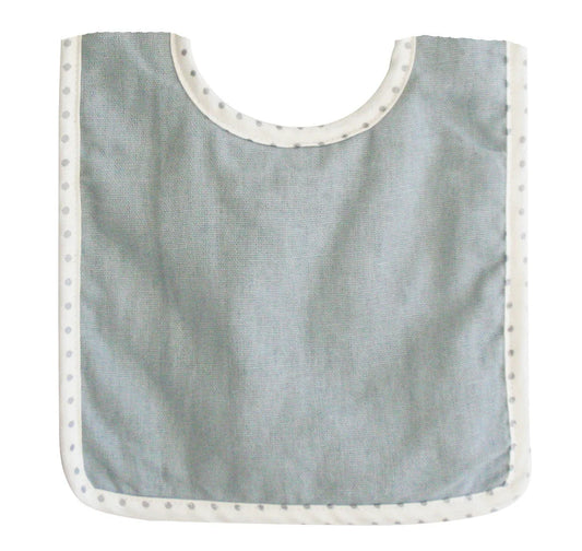 Bobby Bib | Grey Linen