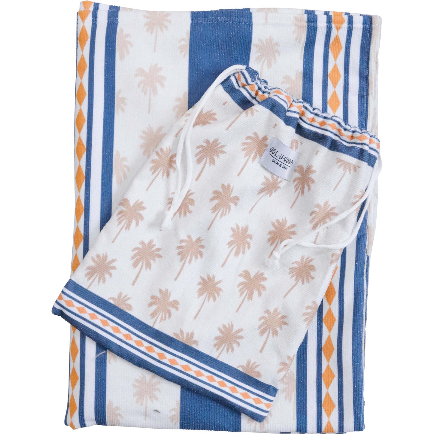 Poncho Beach Towel Adult | Nautical