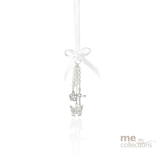 Butterfly Diamante with Beads