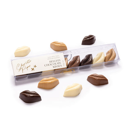 Belgian Chocolate Kisses Long Pack - Charlotte Piper 70g