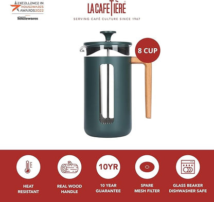 La Cafetière Pisa Green Plunger