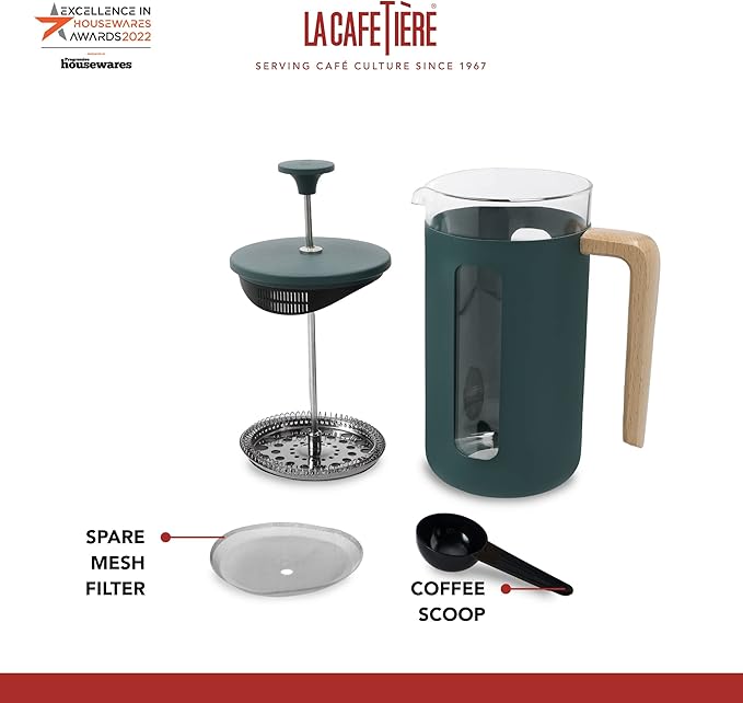 La Cafetière Pisa Green Plunger