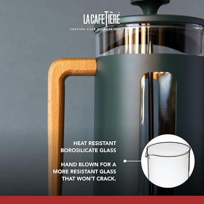 La Cafetière Pisa Green Plunger