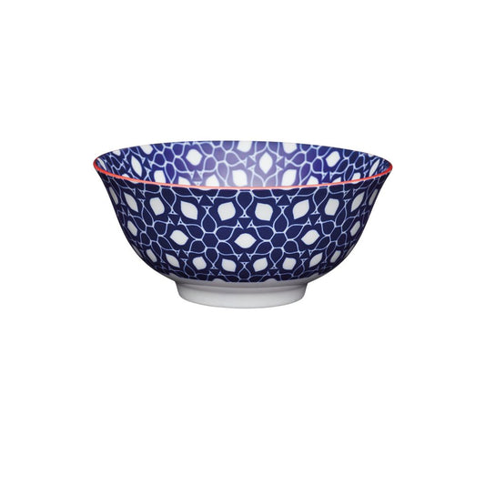 Mikasa Does It All Bowl | Floral Blue