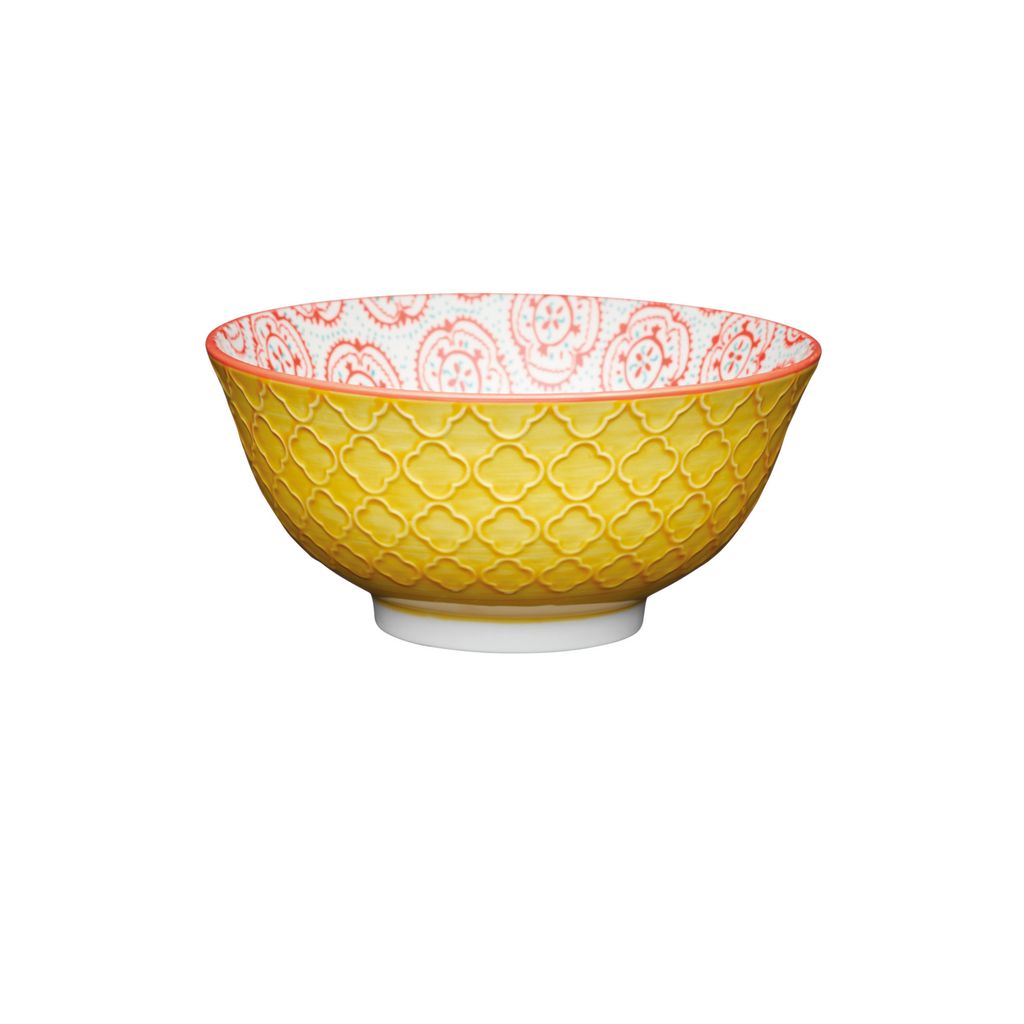 Mikasa Does It All Bowl | Yellow Floral