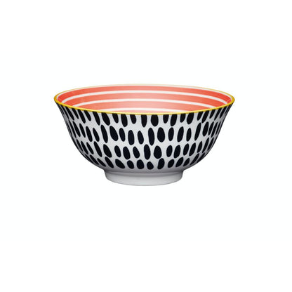 Mikasa Does It All Bowl | Red Swirl